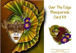 Over the Edge Masquerade Card Kit