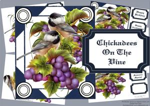 Chickadees on the Vine