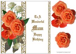 Happy Birthday to a Wonderful Mum