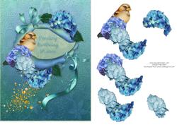 Blue Hydrangeas
