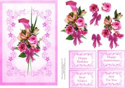 Calla Lily and Roses Bouquet