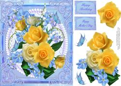 Golden Rose Bouquet