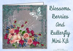 Blossoms, Berries and Butterfly Mini Kit