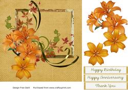 Orange Lilies