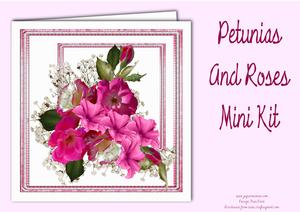 Petunias and Roses Mini Kit