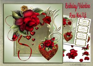 Birthday/valentine Rose Mini Kit
