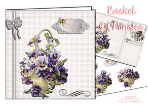 Basket of Pansies