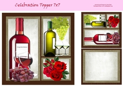 Celebration Topper 7x7