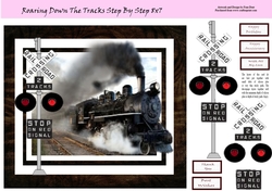 Roaring Down The Tracks Step By Step 8x7