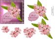 Pink Lilies Happy Anniversary Step by Step