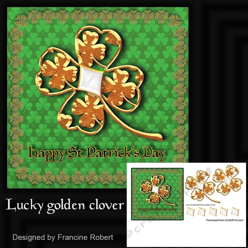 Lucky golden clover
