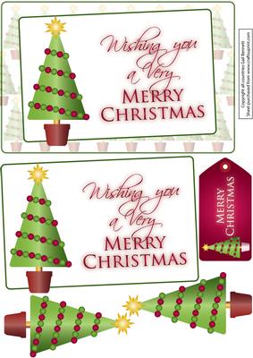 Christmas Tree Card Front 2