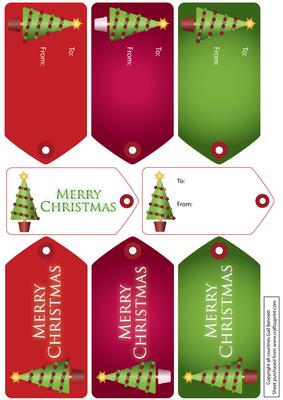 Christmas Tree Tags