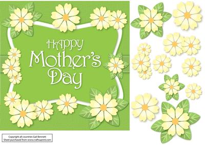 Large Square Mother's Day Card