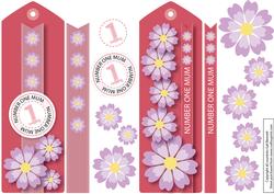 'number One Mum' Bookmarks (mothers Day/birthday/thankyou)