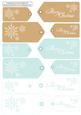12 Christmas Tags