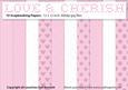 Love & Cherish 10 - 12x12 Scrapbooking Papers