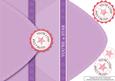 Purple - You're a Star Envelope Card with Decoupage