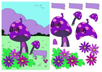 Purple Mushroom Home