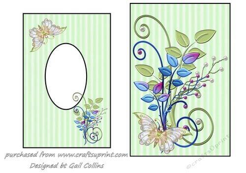 card front and insert