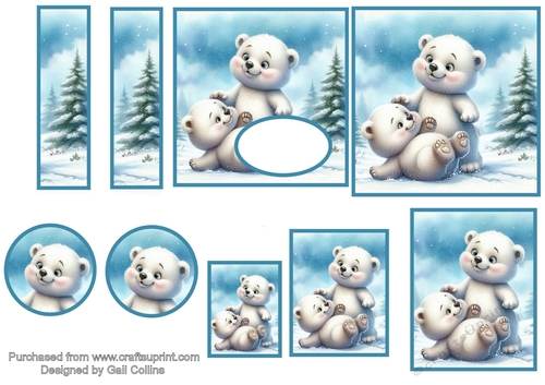 Playing polar bears
