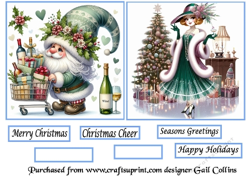 Christmas in green