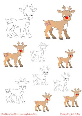 Rudolph Digistamps