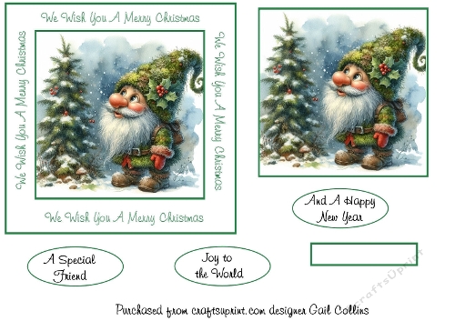 No place like Christmas at Gnome