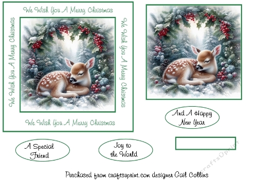 Christmas Bambi