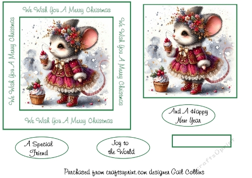 Little mouse Christmas