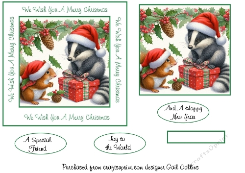 Animals Christmas 2