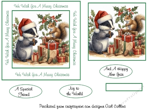 Animals Christmas 2