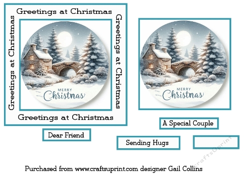 Christmas scene