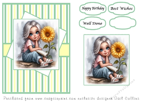 sunflower girl