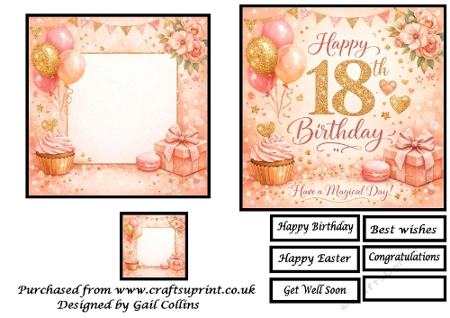 18th birthday for a girl