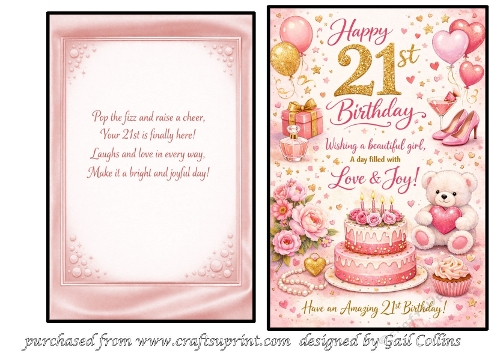 21s birthday girl