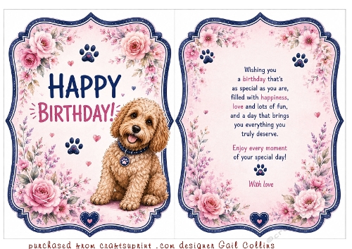 happy birthday cockapoo