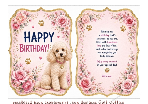 poodle Birthday