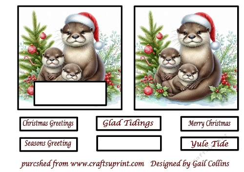 Chritmas otters