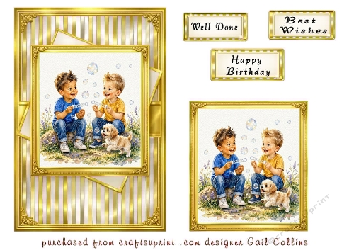 boys and bubbles
