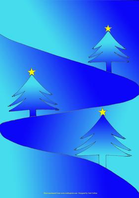 Blue with Starswith Stars