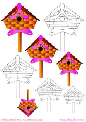 Birdhouse Digistamps