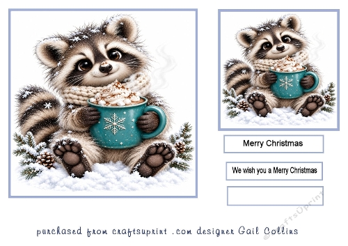 racoon Christmas