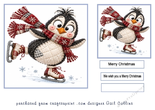 Skating Penguin