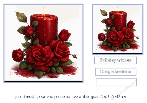 red candle