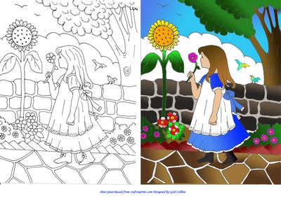 Girl in the Garden