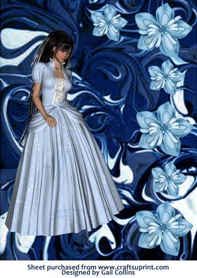 Lady in Blue
