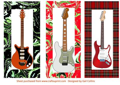 Guitar Toppers x 3