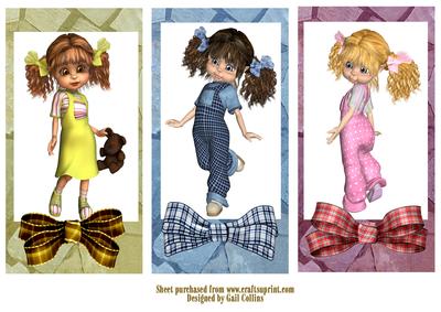 3 Little Cutie Toppers