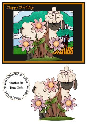 Sheep in the Meadow
